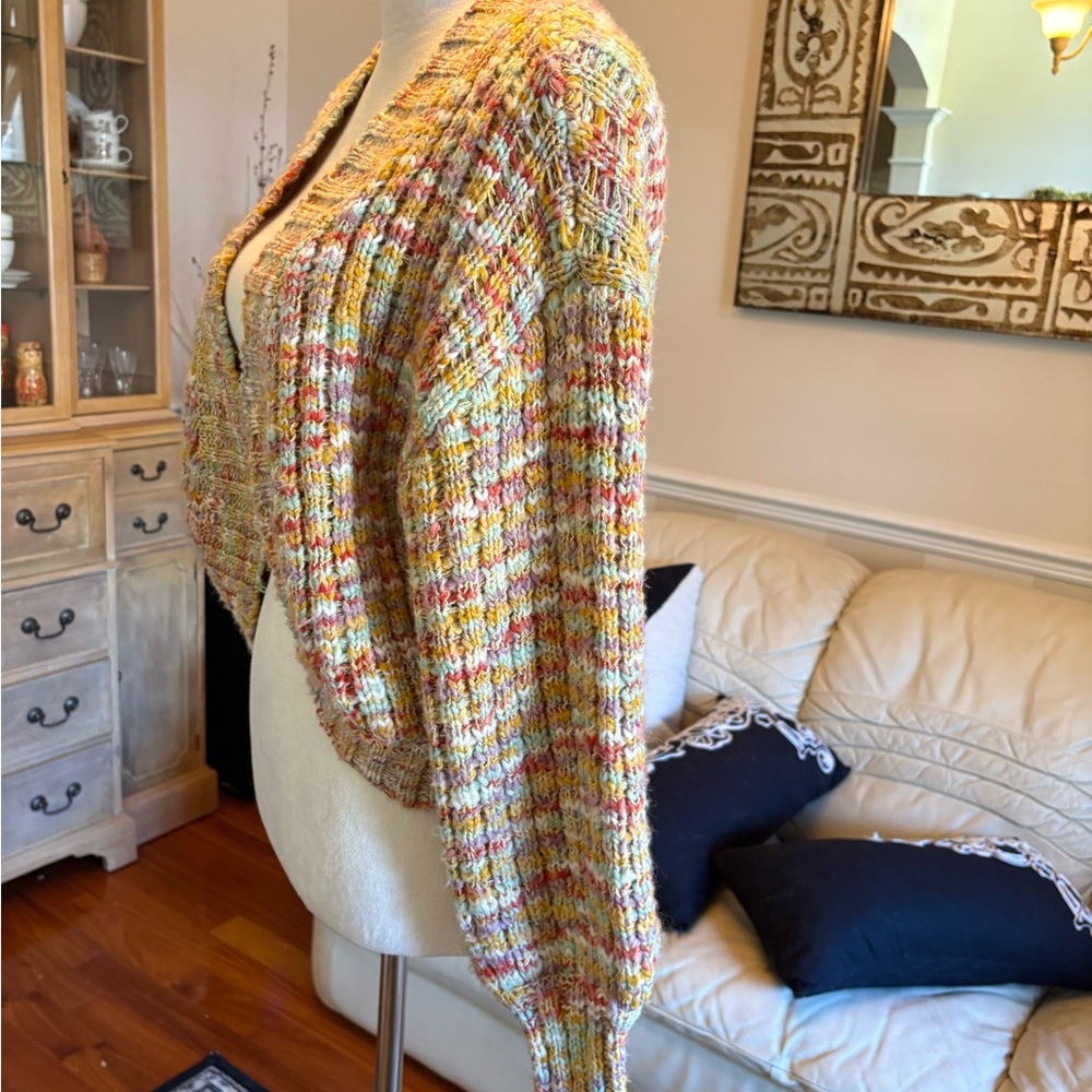Multicolor Knit Cardigan - Picture 3 of 6